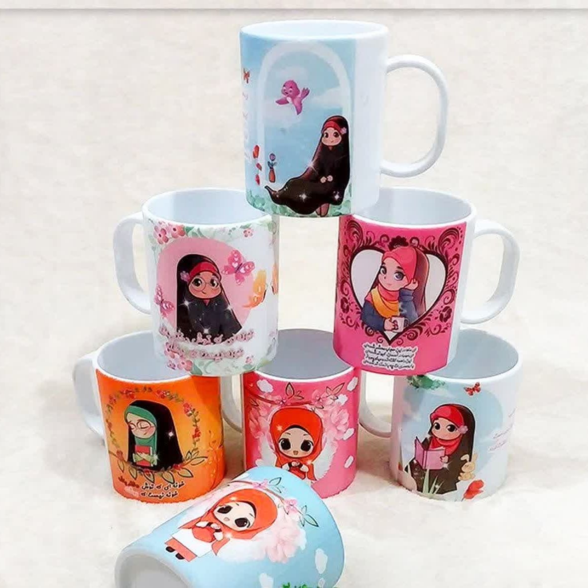 BMboemwyWHBJC98M8OR3clJji30lOgPgdBo9MrSYPE9y9wIAyb.jpg لیوان پلیمری طرح حجاب ( کودک دختر ) - Image 1