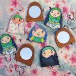 آینه چوبی حجاب هدیه ای فوق العاده زیبا برای دختران - Image 2