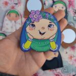 آینه چوبی حجاب هدیه ای فوق العاده زیبا برای دختران