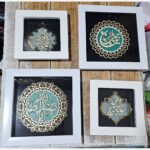 قاب معرق فیروزه  ( زیبا ، دکوراسیون) - Image 3